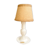 Bohemian lamp in alabaster