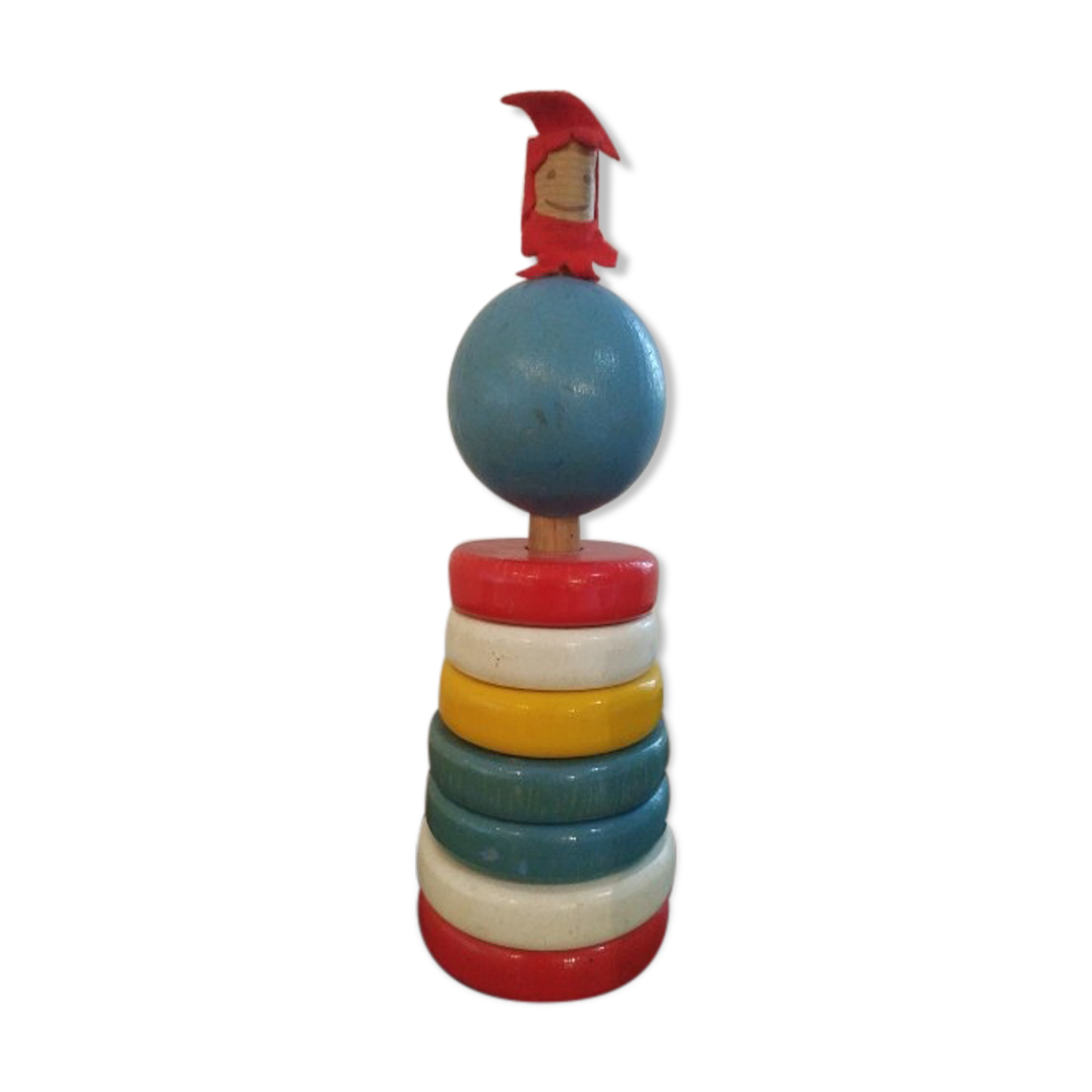 Vintage wooden color tower