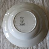 6 soup plates from Digoin Sarreguemines model “Dominique”