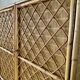 Armoire en rotin vintage