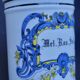 Apothecary pharmacy pot in Mel porcelain. Ros. Ground.