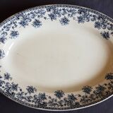 St. Amand's earthenware oval tray
