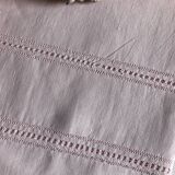 Old Sheet In Pure Washed Linen Tinted In Sweet Pink