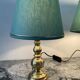 Pair of vintage brass lamps from the 70s.