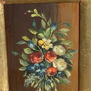 Wood painting, Italy wooden framing