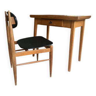 Sven Chrobat chair and desk for sax 60s