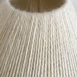 Vintage St Clément ceramic lamp with wool shade
