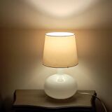 Vintage Ikea blown glass lamp designed by Anne Nilsson