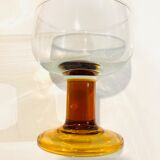 4 camel foot glasses from the 70s