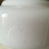 Opaline art deco ceiling light