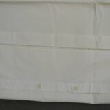 Paire de taies d'oreiller anciennes. Monogramme A W.