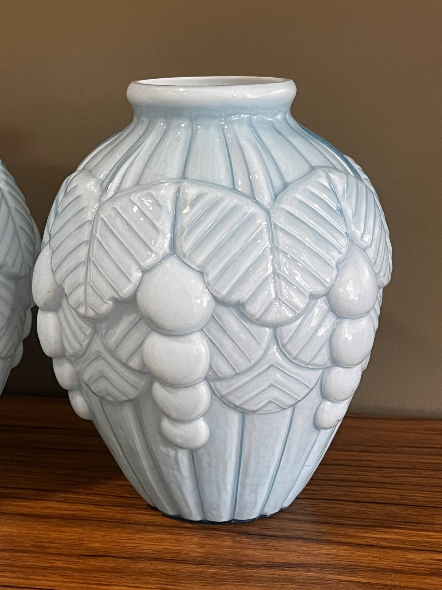 Pair of Art Deco vases