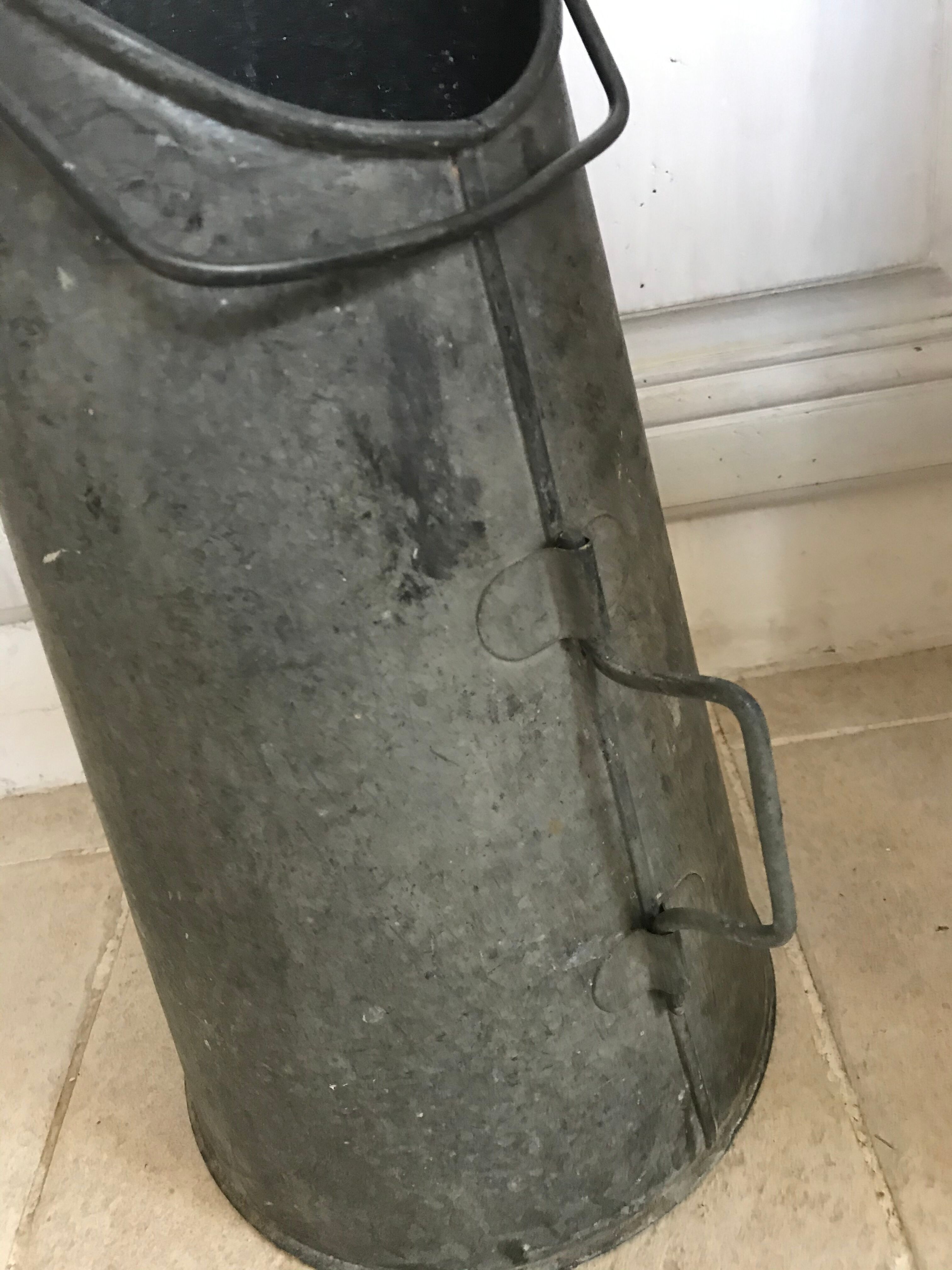 Old coal bucket
