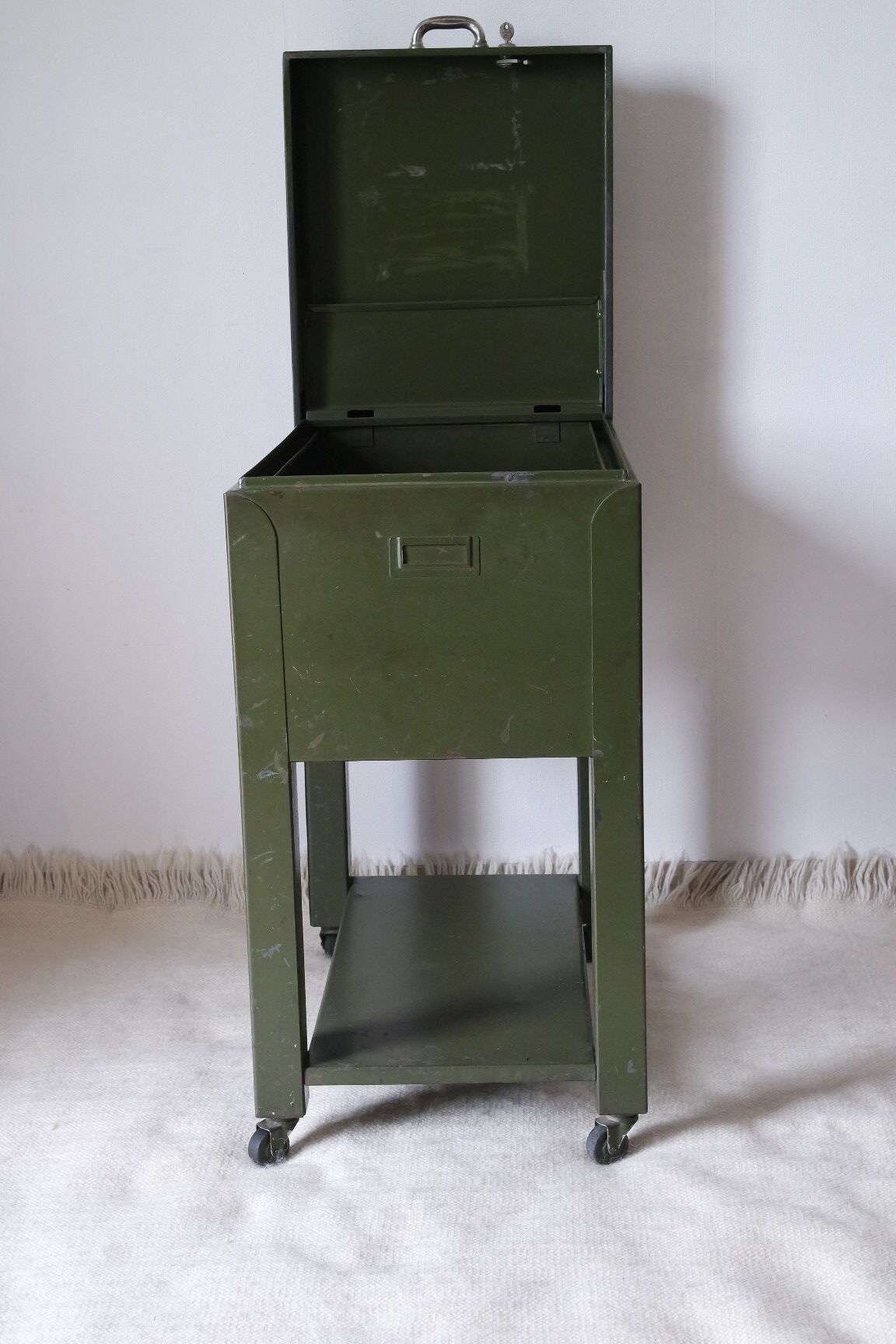 Vintage industrial roulette box