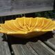 Empty fruit bowl FPP Vallauris leaf