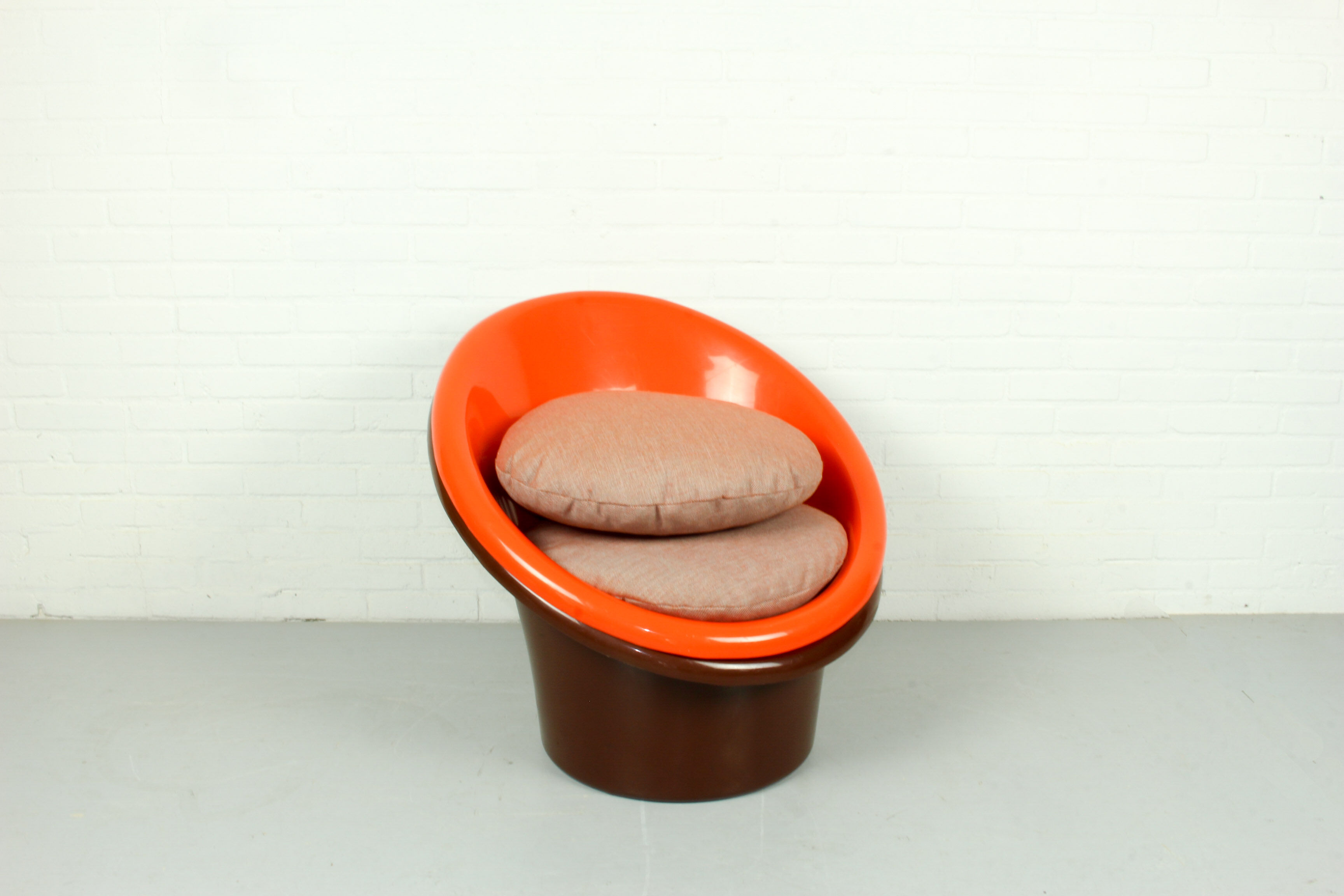 Pair of 2 Skopa lounge chairs by Ole Gjerløv Knudsen & Torben Lind for IKEA, 1970s