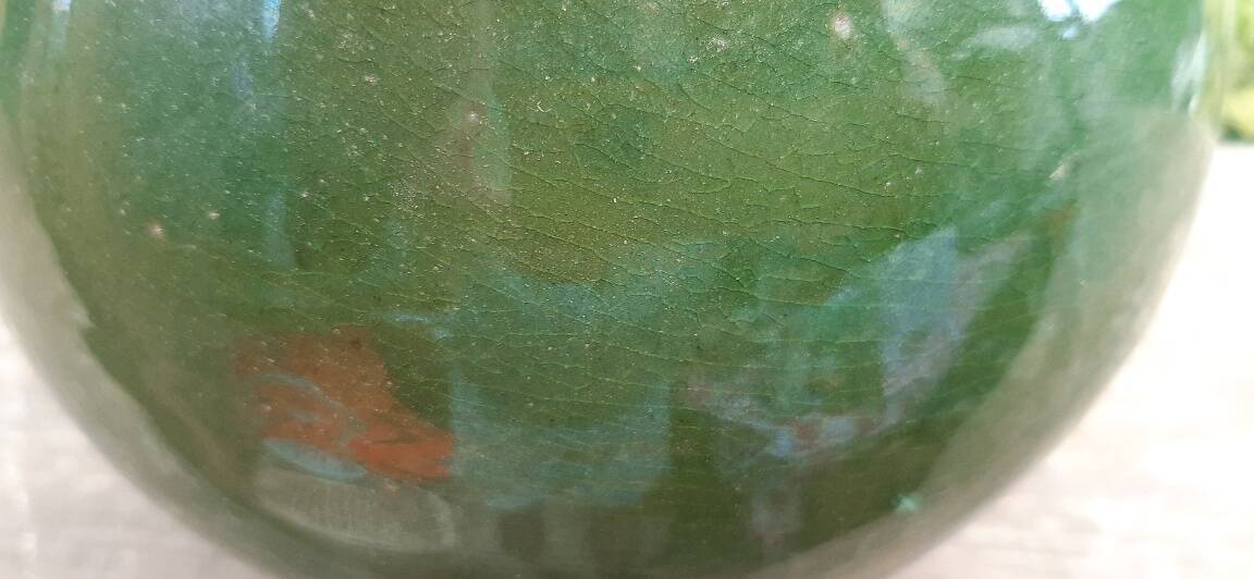 Mid-20th century glazed terracotta pitcher