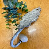 Shabby gray patina hook