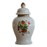 Small jam or ginger jar with strawberry decoration
