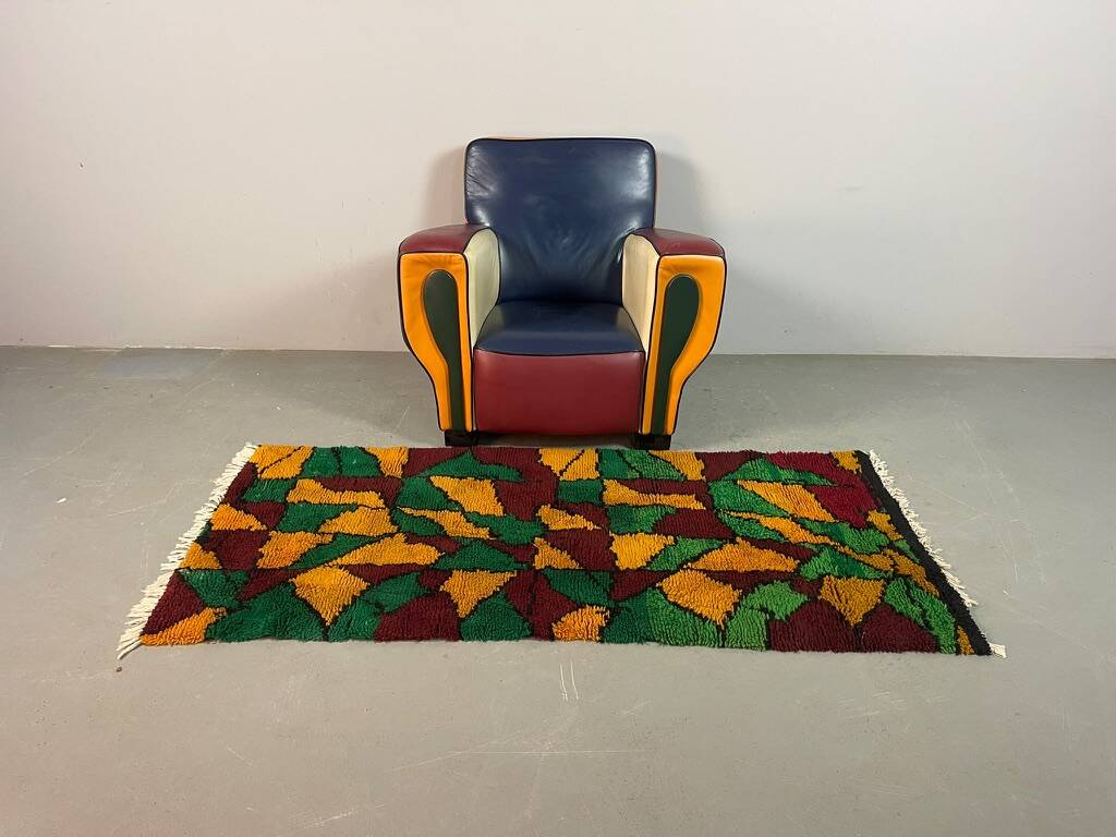 Peter van Zoetendaal “Hip Hop” Armchair, Dutch Postmodern Design.