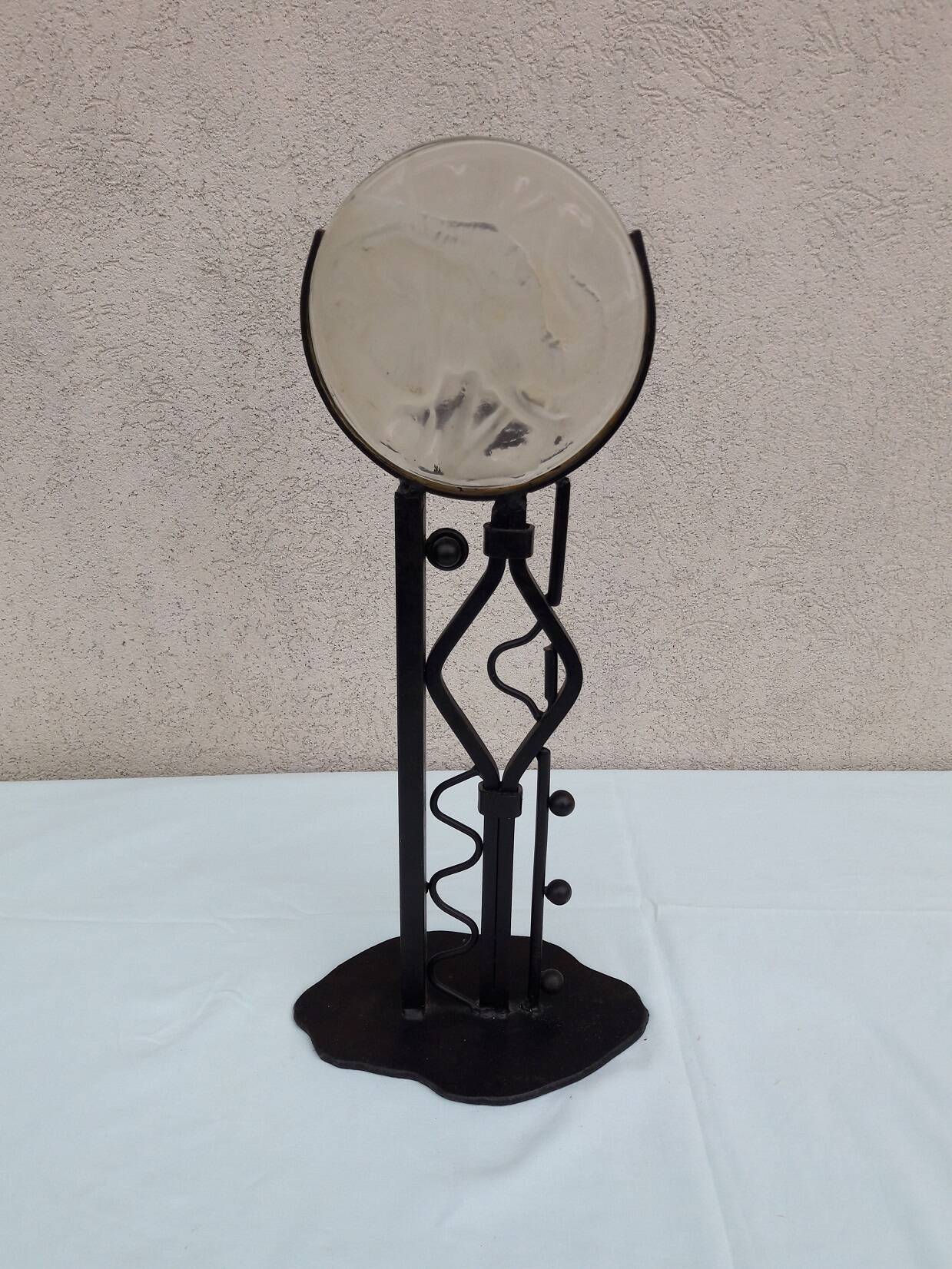 Elephant candle holder sculpture
