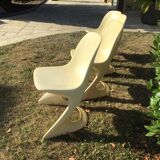 Set of four Casala chairs