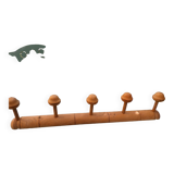 Porte-manteau mural en bois