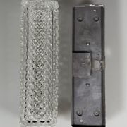 1960s 1970s Wall Lamp by Glashütte Limburg Germany Space Age