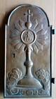 Antique bronze tabernacle door from the 18th century
