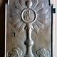 Antique bronze tabernacle door from the 18th century