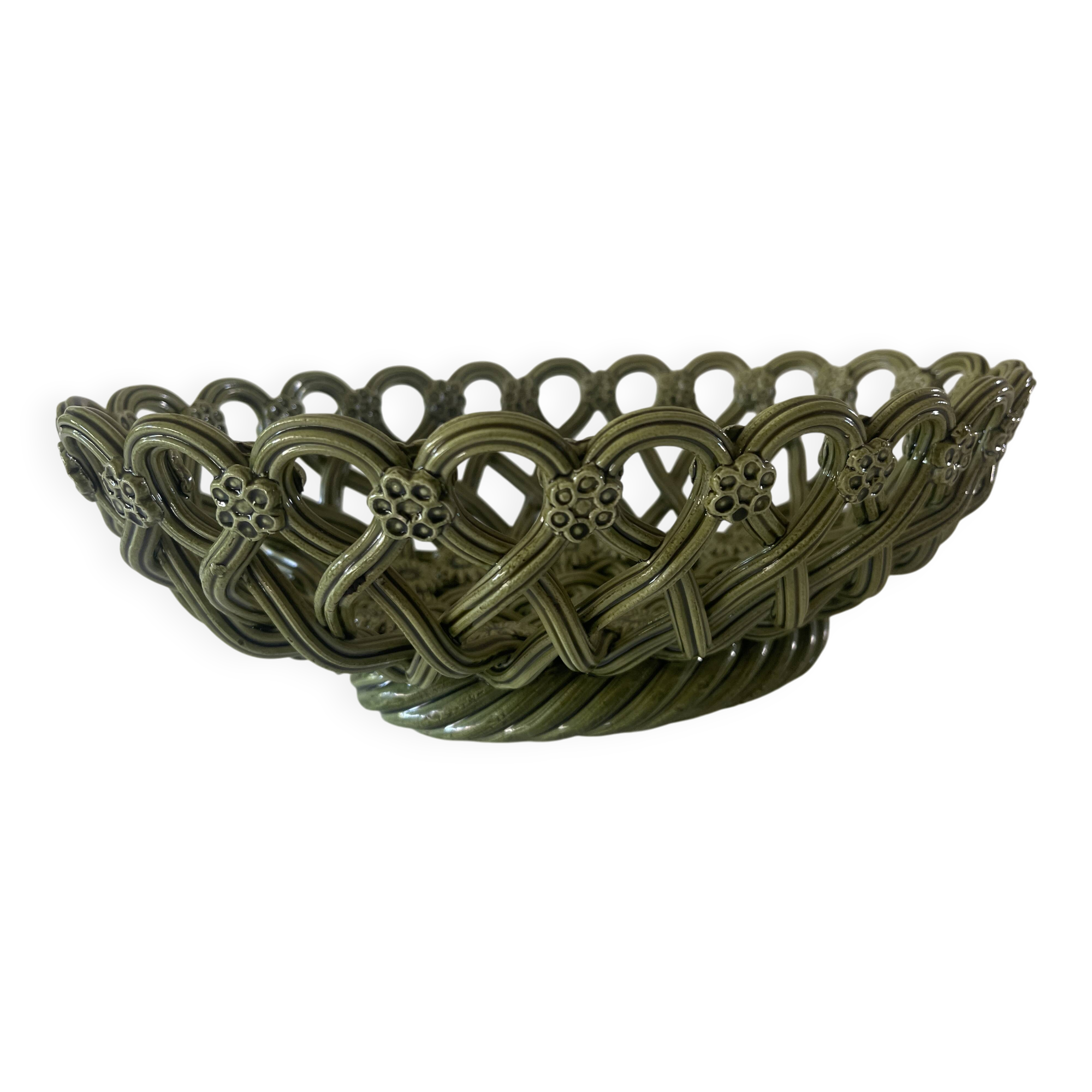 Braided ceramic cup b pichon uzes