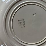 HBCM Terre de fer 1930 dinner plates
