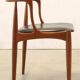 Set of 6 chairs Johannes Andersen voor Uldum stoelen -