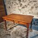 French vintage cherry wood table, circa 1920–1940.