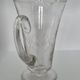 Crystal service from Fains, matching wine carafe and water jug.