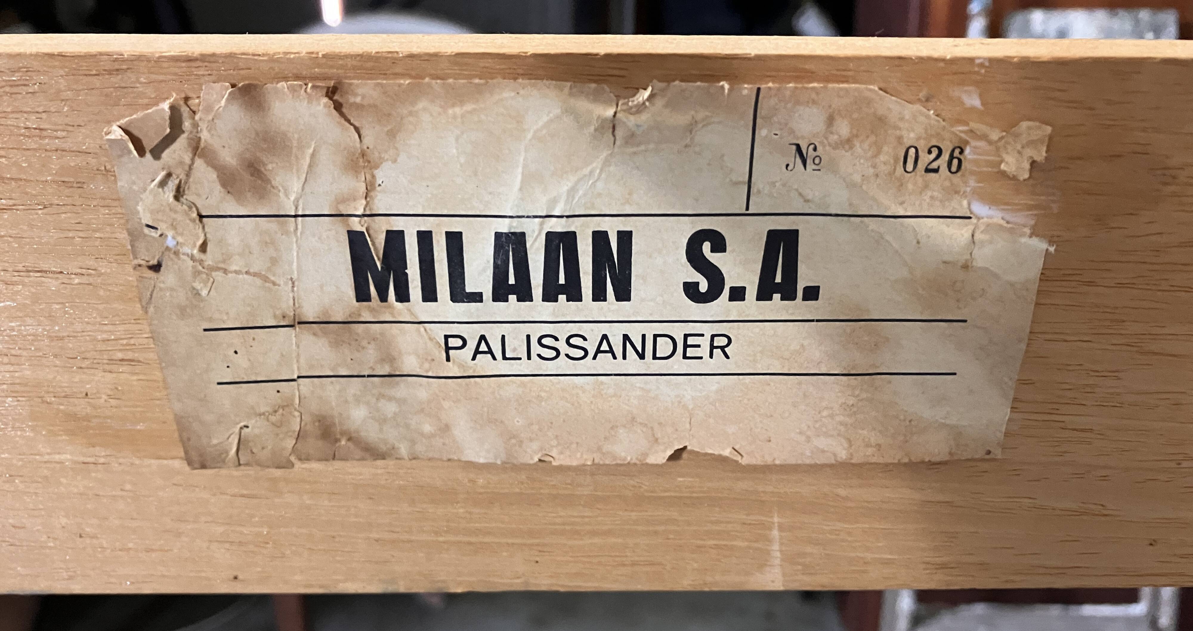 Rosewood dining table XL Mid Century Vintage Dutch Design