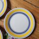 Set of 4 ceramic dessert plates