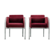 Pair of velvet armchairs 1960