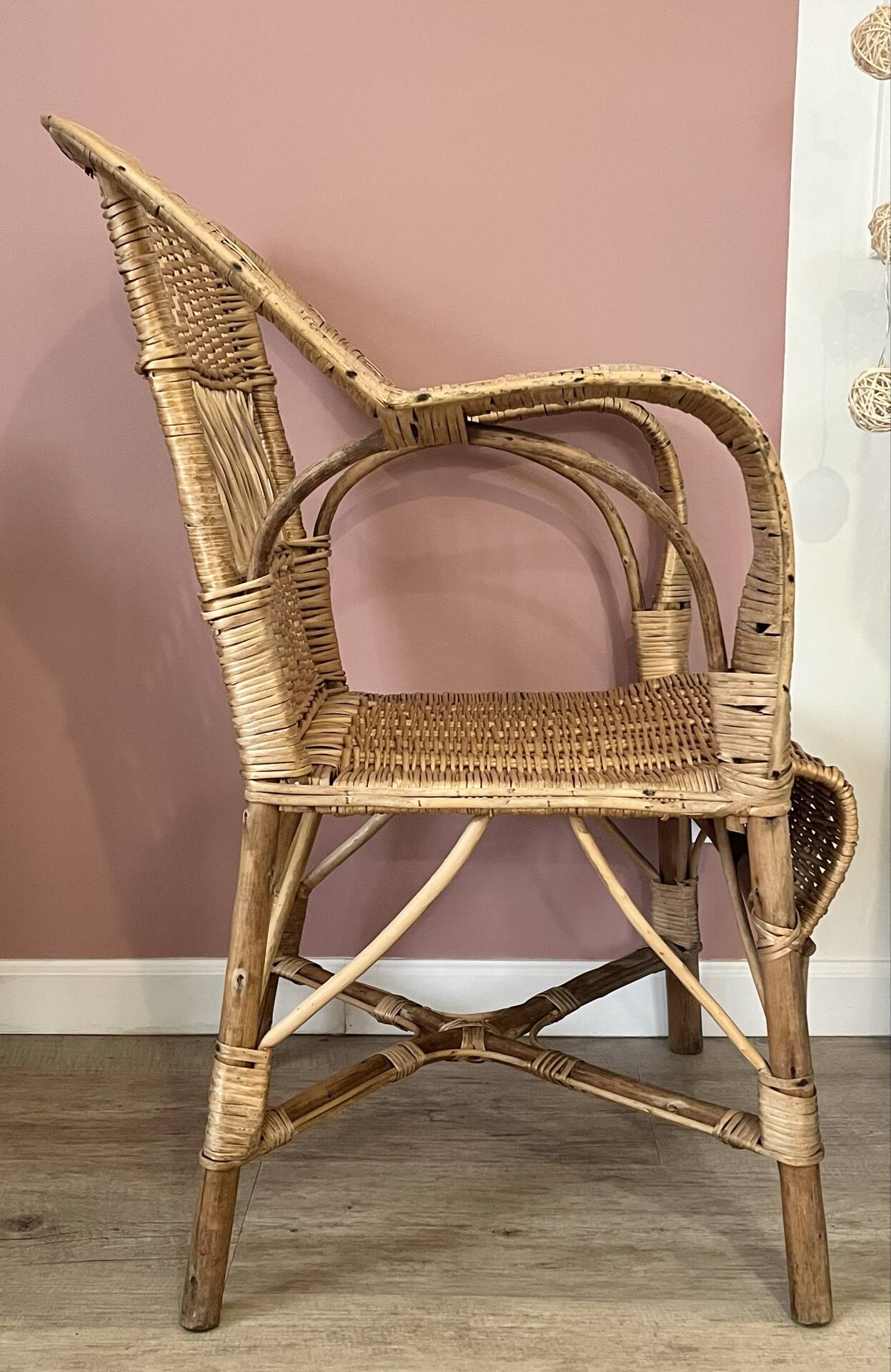Fauteuil en rotin 