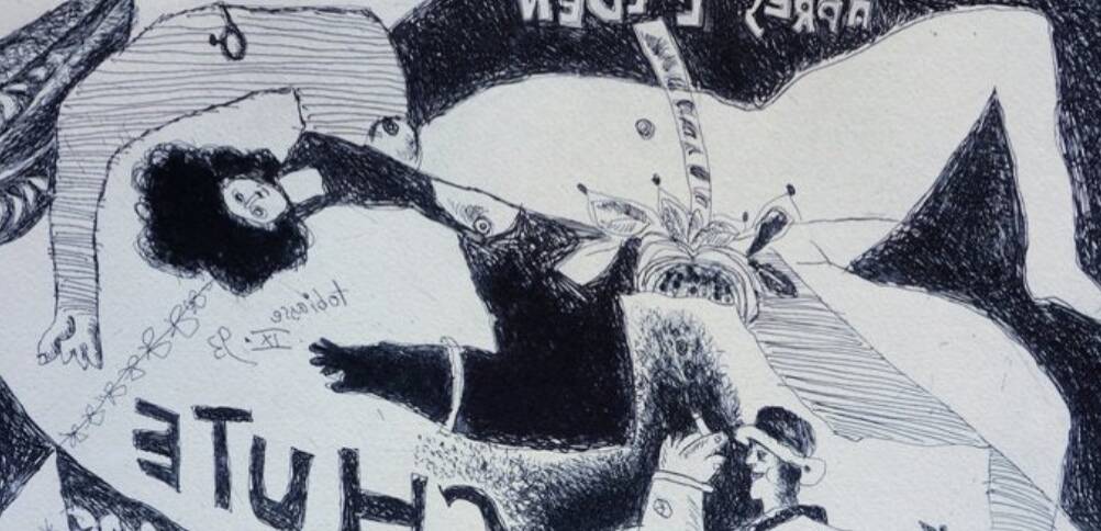 Théo Tobiasse: After Eden - Original signed engraving