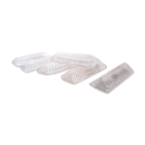 Lot of 6 bubbled glass knife holders