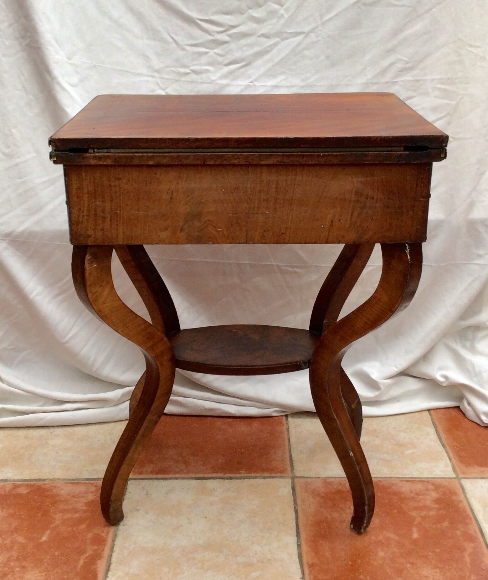 XlXth century wooden and bronze chiseled size: height -72cm- width -55cm Pr-38cm