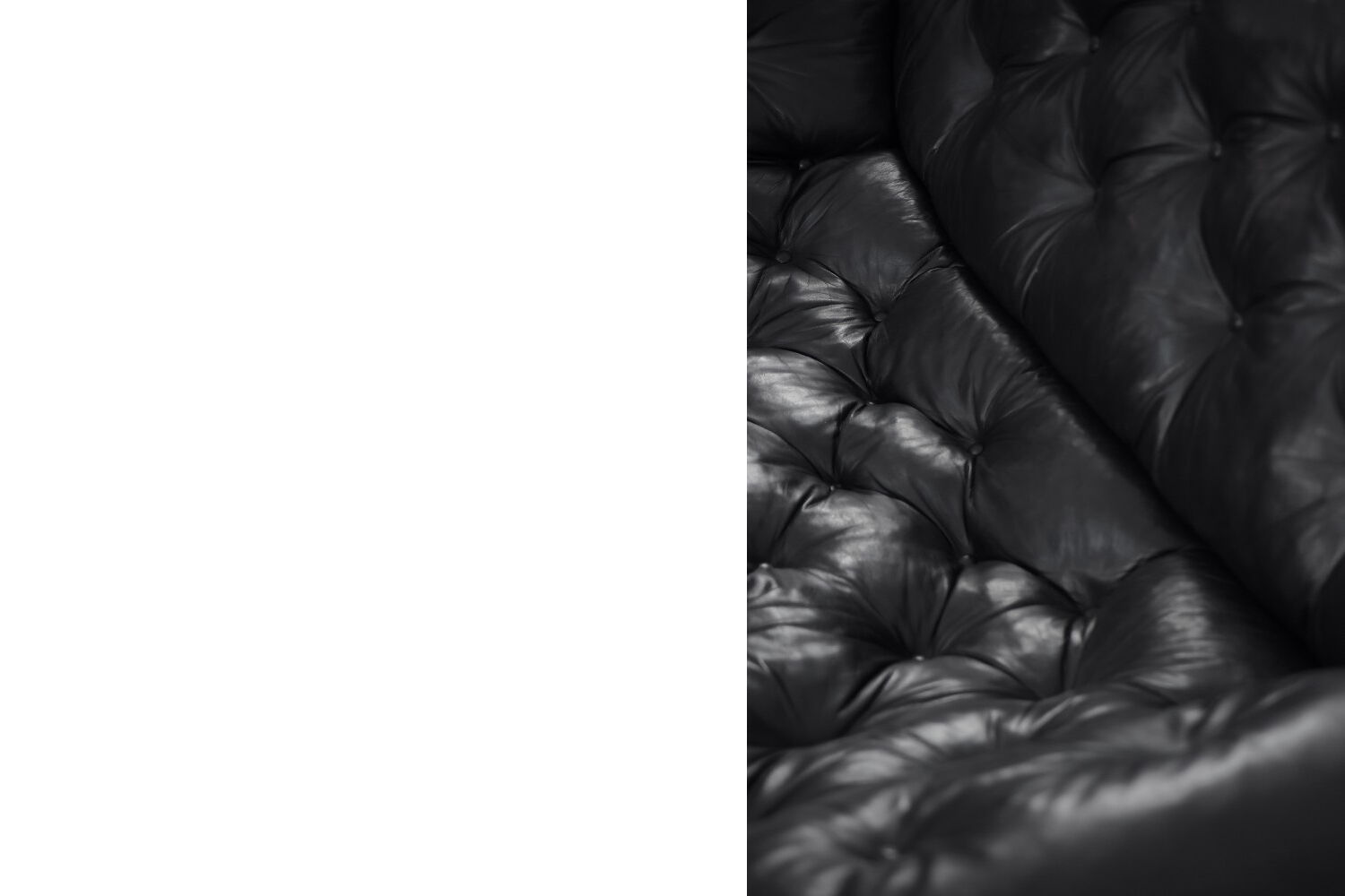 Canapé scandinave en cuir par John-Bertil Häggström pour Swed-Form, 1970