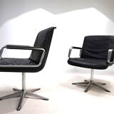 Wilkhahn Delta set of 2 conference/dining chairs from Delta Group