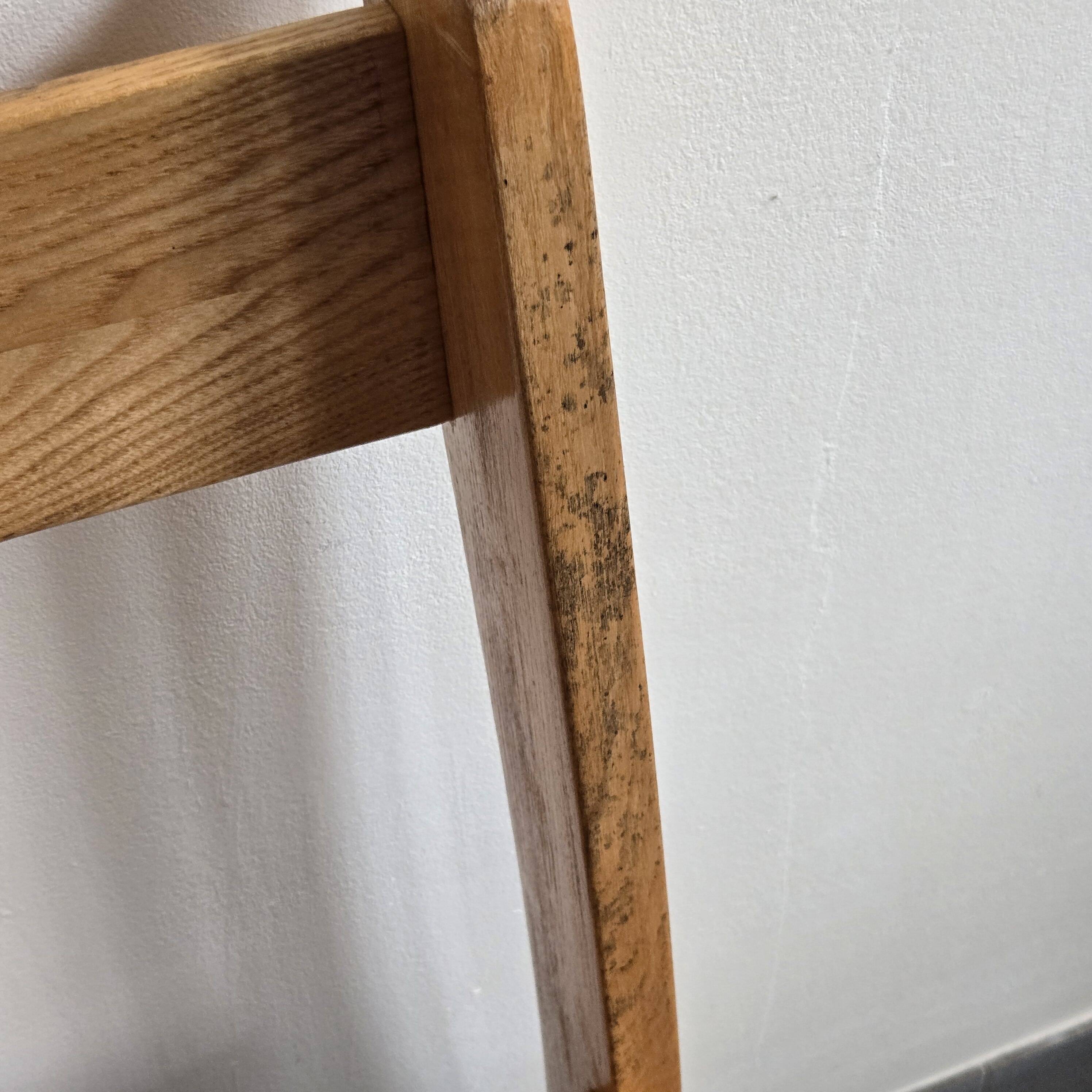 Pair of vintage 1970s elm chairs