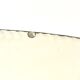 Large bevelled oval mirror 90x60 cm