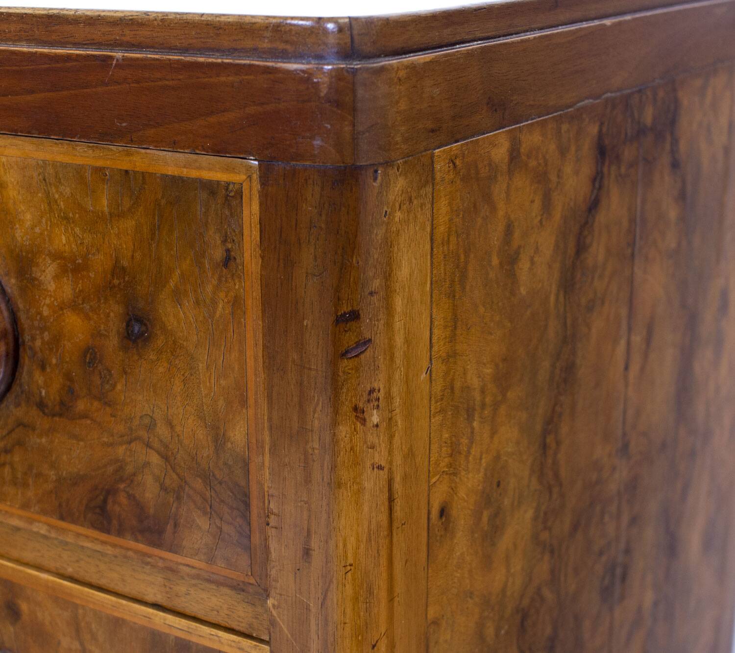 Art Deco Burr Walnut Chest of Drawers