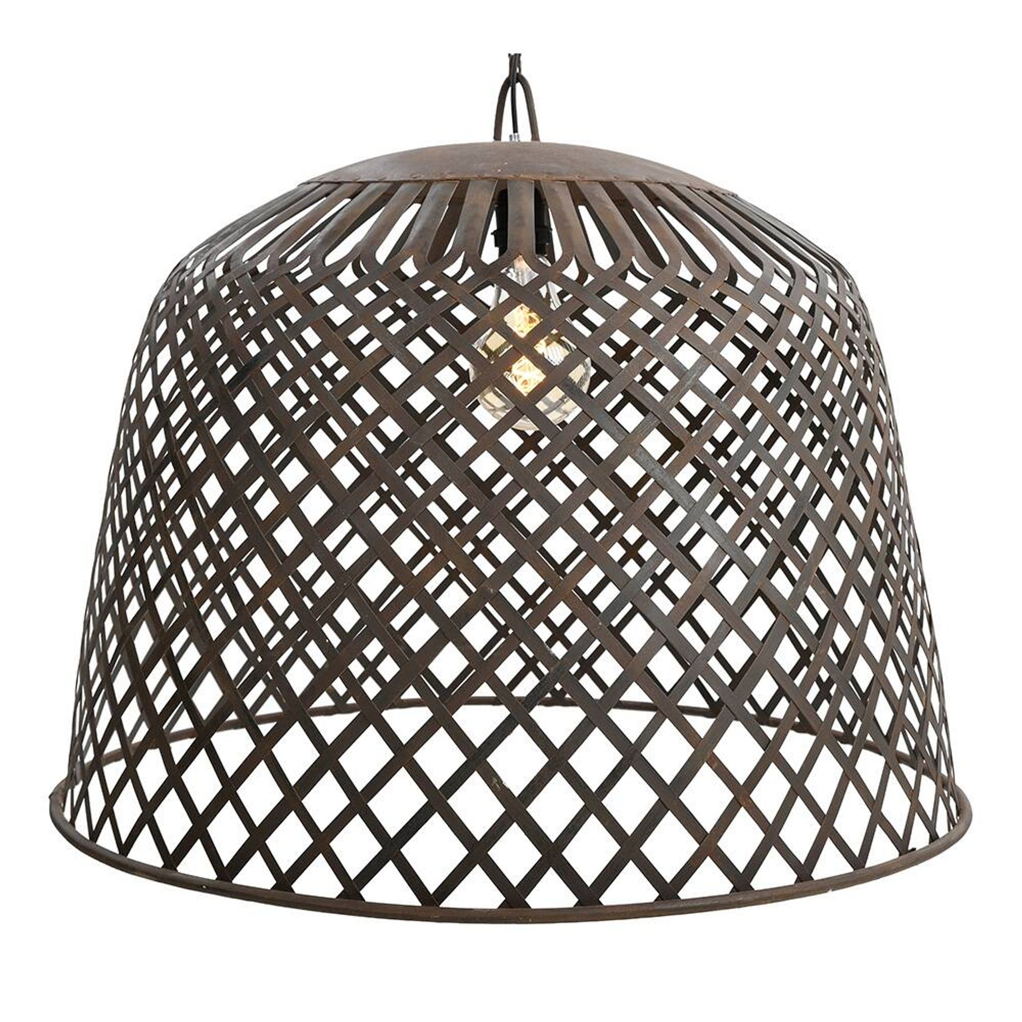 Transformed industrial chandelier