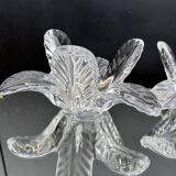 Crystal palm tree catchall, 1970s