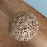 Marotte head with wicker rattan hat Africa Senegal